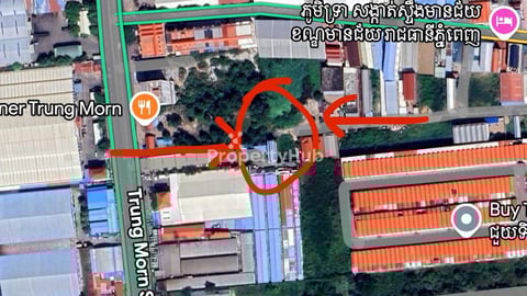 ដីសំរាបលក់បន្ទាន់ ទីតាំងនៅក្បែរបុរីជ័យជំនះស្ទឹងមានជ័យ ផ្លូវលូ៥