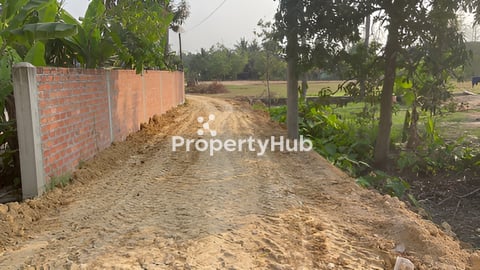 ដីលក់ ជិតផ្សារ ប្រមា .ភូមិប្រមា សង្កាត់ក្របីរៀល ក្រុងសៀមរាប ប្លង់រឹង