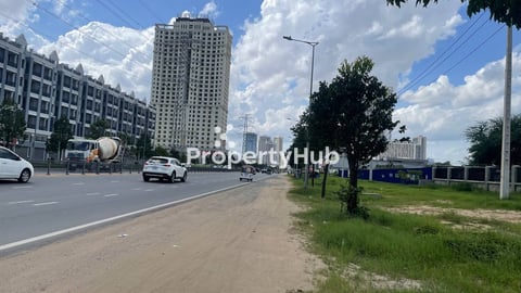 Premier Corner Shophouse for Rent on Hun Sen Blvd