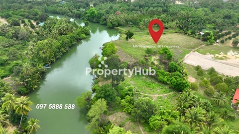 ដីជាប់ព្រែកធំ ខេត្តកំពត លក់ឡៃឡុង| $330,000 | តំលៃចាស់ $1,000,000