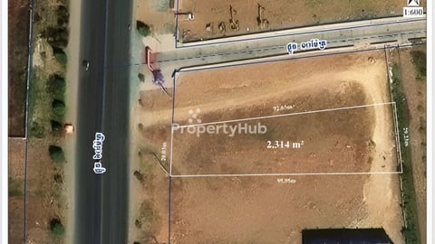 ដីលក់ ជាប់ផ្លូវ 60ម - ម្ចាស់ផ្ទាល់