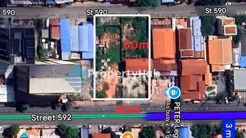 Land for Rent _on main road 592 in Toul Kork