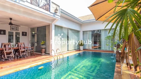 Villa with Pool for Rent in Siem Reap, Svay Dangkum area