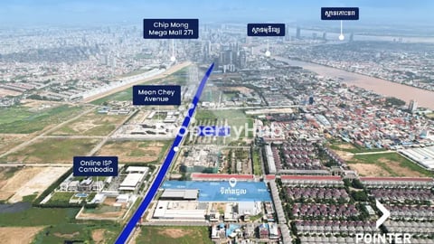 Strategic 2ha Land Lease Opportunity Along Samdach Hun Sen BLVD for Commercial Development