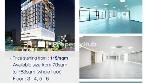 ការិយាល័យជួលជិតអេអន ២ Office for rent at Phnom Pehn Thmey near Aeon 2 (OF-270)