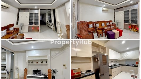 🏘 វីឡាកូនកាត់ (LA) សម្រាប់ជួល ក្នុងបុរី ប៉េងហួតប៉េសេ