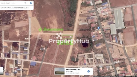 ដីលក់ កាច់ជ្រុង3ផ្លូវ ផ្ផ្លូវរដ្ឋ20m/ Land for sale​ on the corner