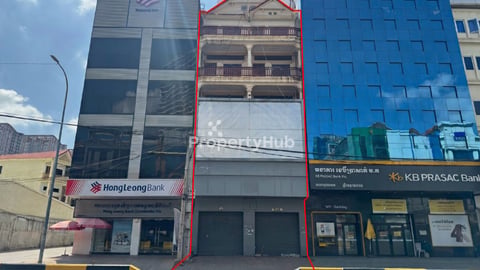 2 Shophouses for Rent along St 289 Toul Kork