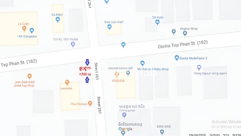 ផ្ទះអាជីវកម្មសម្រាប់ជួល - Business house for rent