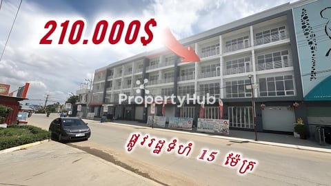 ផ្ទះអាជីវកម្មលក់ ខាតដើម 210.000$