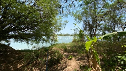 ដីលក់ជាប់មាត់ទន្លេនៅស្ទឹងត្រែង