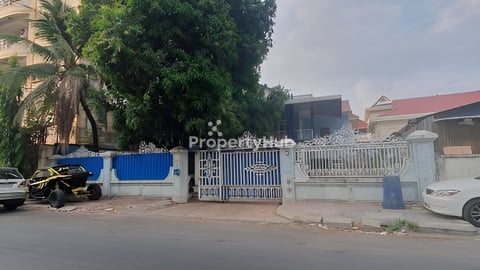 ដីមានផ្ទះវីឡាសំរាប់លក់នៅទួលស្វាយព្រៃ