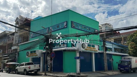 Premium Corner Shophouse for Rent in Tuol Svay Prey 2  Prime Investment Opportunity