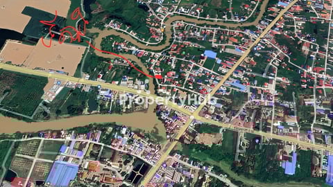 ដីលក់នៅព្រែកហូរ ប្លង់រឹង