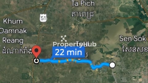លក់ដីឡូ​ 10x20m ក្បែរផ្លូវ​ 51 ដីល្អសម្រាប់អនាគត