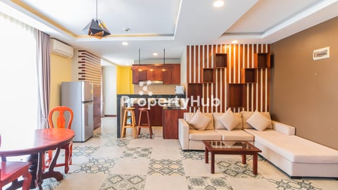 1BR Apartment with Pool for Rent on Riverside Road, Siem Reap