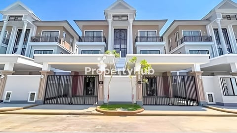 ✅វីឡាភ្លោះ A សម្រាប់ជួល នៅក្នុងបុរីប៉េងហួតបឹងស្នោរ គម្រោងមេឡូឌី (H-15408