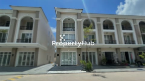 Corner Shophouse for Sale in Borey The ML Villa