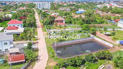 Land for Sale in Siem Reap City, Sala Kamraeuk area