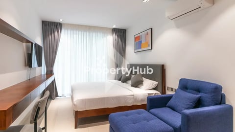 Studio Unit for Rent at Rose Apple square Condo