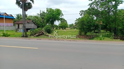 ដីលក់បន្ទាន់ផ្លូវជាតិលេខ 6 ខេត្តកំពង់ធំ ក្រោមទីផ្សារណាស់ លក់ប្រញ៉ាប់ តម្លៃតែ $29