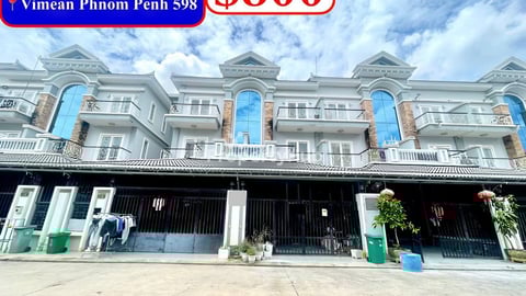 ✅ Link Villa for Rent in Borey Vimean Phnom Penh 598 near Aeon2
