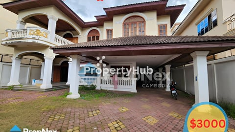 វីឡាជួលនៅតំបន់ទួលគោក/ Villa for rent in Toul Kork
