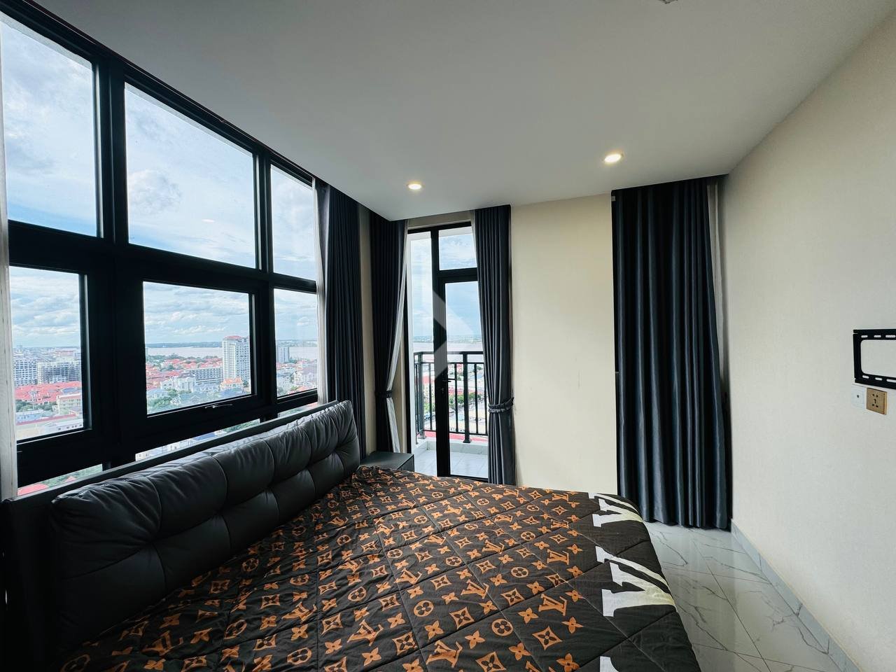 Кондо 1 комната 50 м² Sangkat Chroy Changvar, Камбоджа