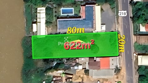 ដីលក់ឬជួលកន្ទុយជាប់ទន្លេបាសាក់លើផ្លូវ 21B