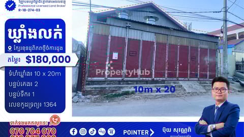 ឃ្លាំងលក់នៅជិតខុនដូពិភពថ្មី