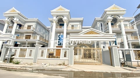 វីឡាទោល(សាហ្វាយអឺ)សំរាប់លក់ នៅបុរីវិមានភ្នំពេញ | Villa for Sale Borey Vimean Phn