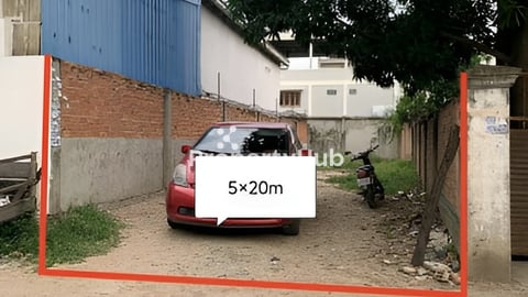 ដីជួលជិតផ្សារដីហុយ ផ្លូវ58P