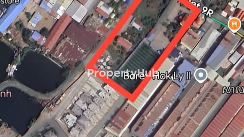 ដីលក់ ជាប់បុរិ ជីប ម៉ុង 598 & បុរី ហុងលី