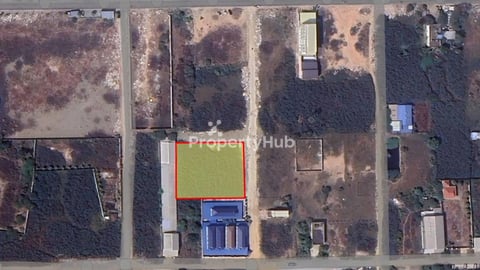 ដីកែង(44x53)ជិតបុរីពិភពថ្មីឈូកវ៉ា2