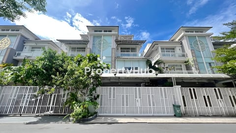 Twin Villa for sale at  Borey Orkide 2004