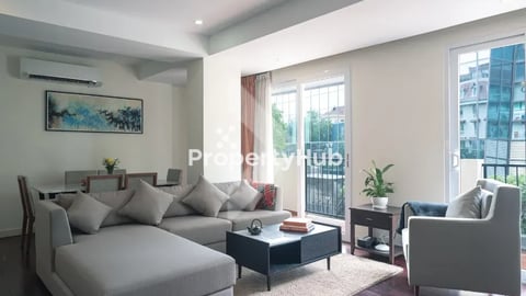 Elegant 3 Bedroom Colonial Apartments for Lease in Phnom Penh's Premier CBD