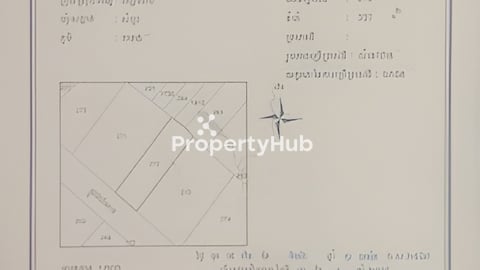 ដីប្លង់រឹង ក្រុងសៀមរាប 10ម x 33ម