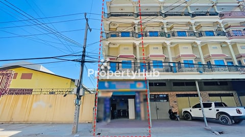 🏘 ផ្ទះល្វែង (ខាង) នៅជិតផ្សារចំរើនផល​ ត្រូវការលក់បន្ទាន់ខ្លាំង