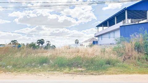 Land for Sale-Rent along 15m wide concrete road, near National Road 3