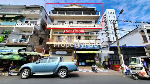 ផ្ទះល្វែងអាផាតមិនជួលនៅផ្សារទួលទំពូង (សម្រាប់ជាន់ទី២+ជាន់ដំបូល)