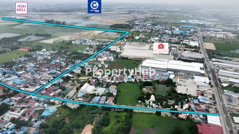 ដីលក់តម្លៃពិសេស 6497m2 ពីរម្ចាស់ដីផ្ទាល់ នៅជិត AEON 3 និង ផ្លូវ60ម៉ែត្រ
