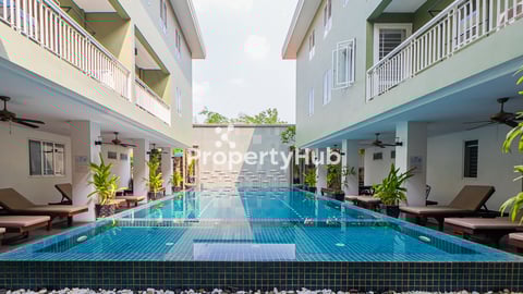 1Bedroom Apartment with Pool for Rent in Siem Reap, Sla kram area