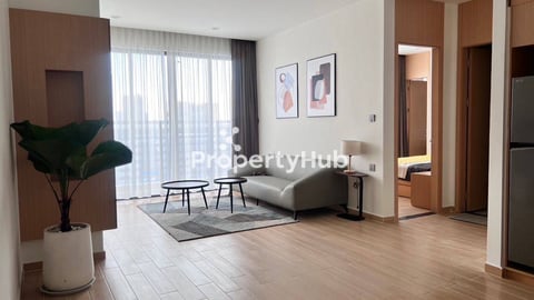 Upscale 2-Bedroom Serviced Apartment for rent with Pool & Gym | BKK1