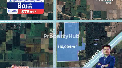 ដីលក់នៅជិតព្រលានយន្តហោះមរតក តេជោ