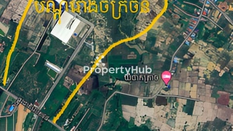 Affordable factory land for sale in Kampong Speu