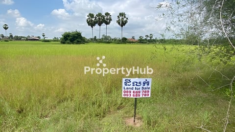 ដីលក់ជិត​រង្វង់មូលក្រមង៉ុយ50$/m2​