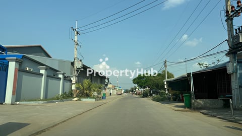 ដីលក់ 90$/sqm ក្រោយសាលាកូរ៉េផ្លូវកប់ស្រូវ ក្រោយទីផ្សារ