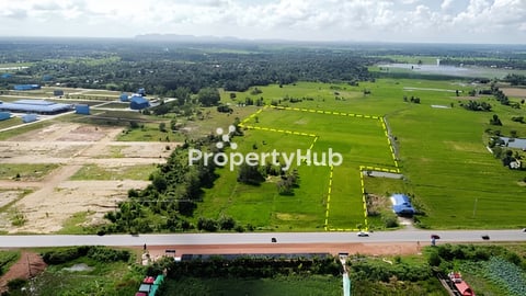 ដីលក់ជាប់ផ្លូវជាតិលេខ 3 ទំហំ 14 ហិកតា ក្បាល 40m ស្តង់ដាររោងចក្រៈ