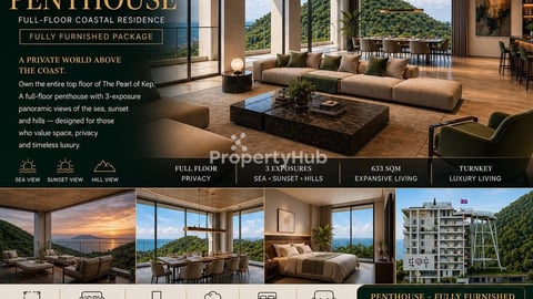 The Pearl of Kep — a private coastal penthouse designed for space, panoramic views Only One !