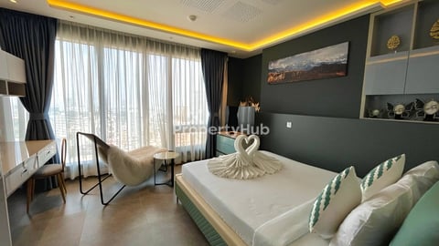 Penthouses for rent in Phnom Penh 4 Bedroom 5 Bathroom available is 587.9sqm Ren